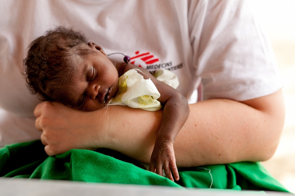 Four decades of civil war have left South Sudan's health services in ruins. Maternal mortality is among the worst in the world, so ante-natal care and safe births in a medical environment are a key feature of many of MSF's projects in South Sudan, as here in the Gogrial project in Warrap State.