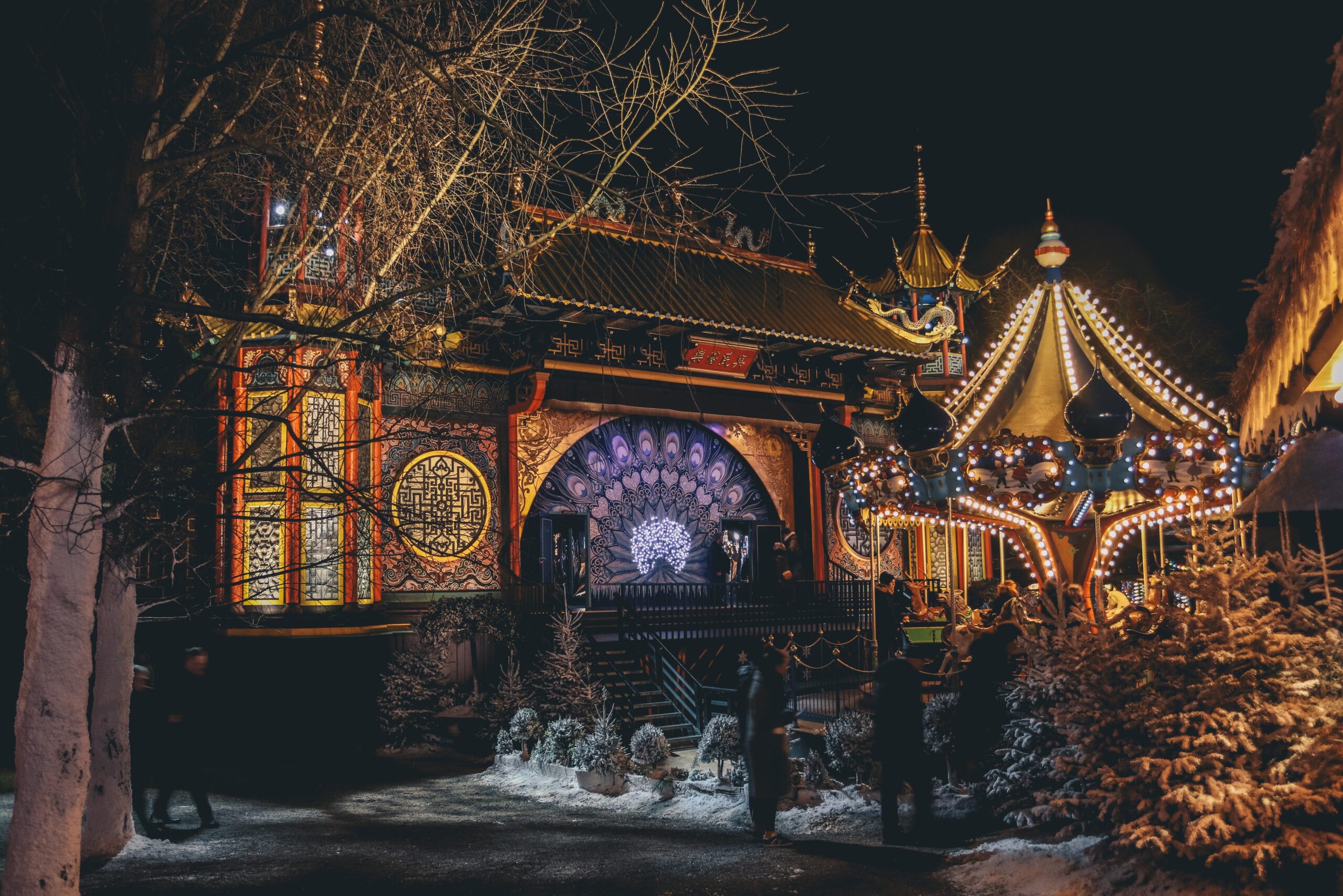 christmas at Tivoli Gardens, Denmark