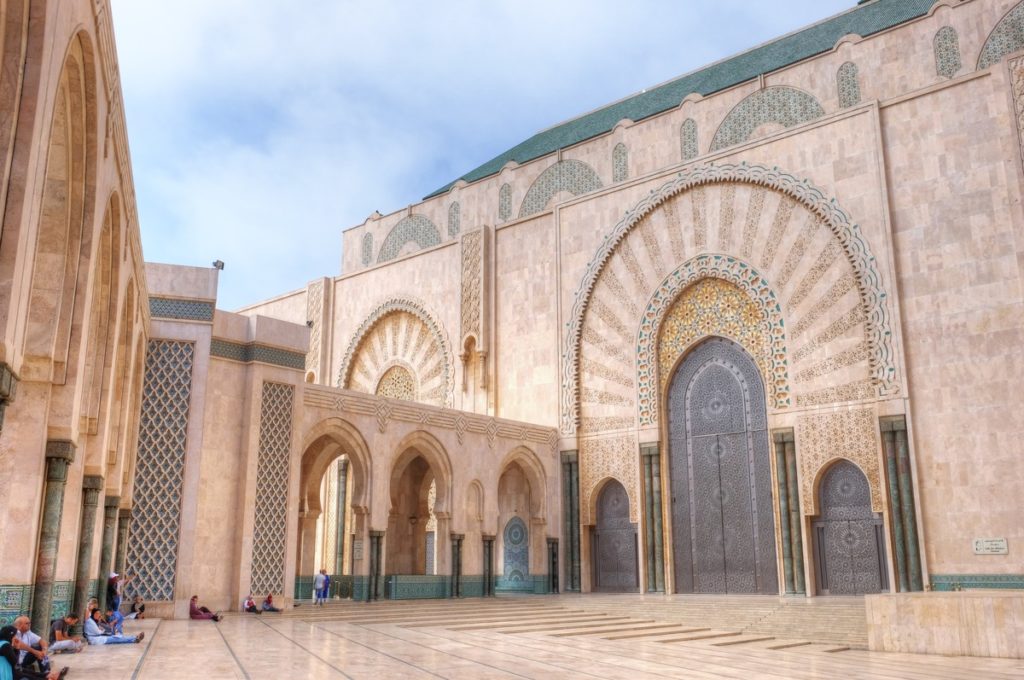hassan II mosque casablanca Moroccan architecture