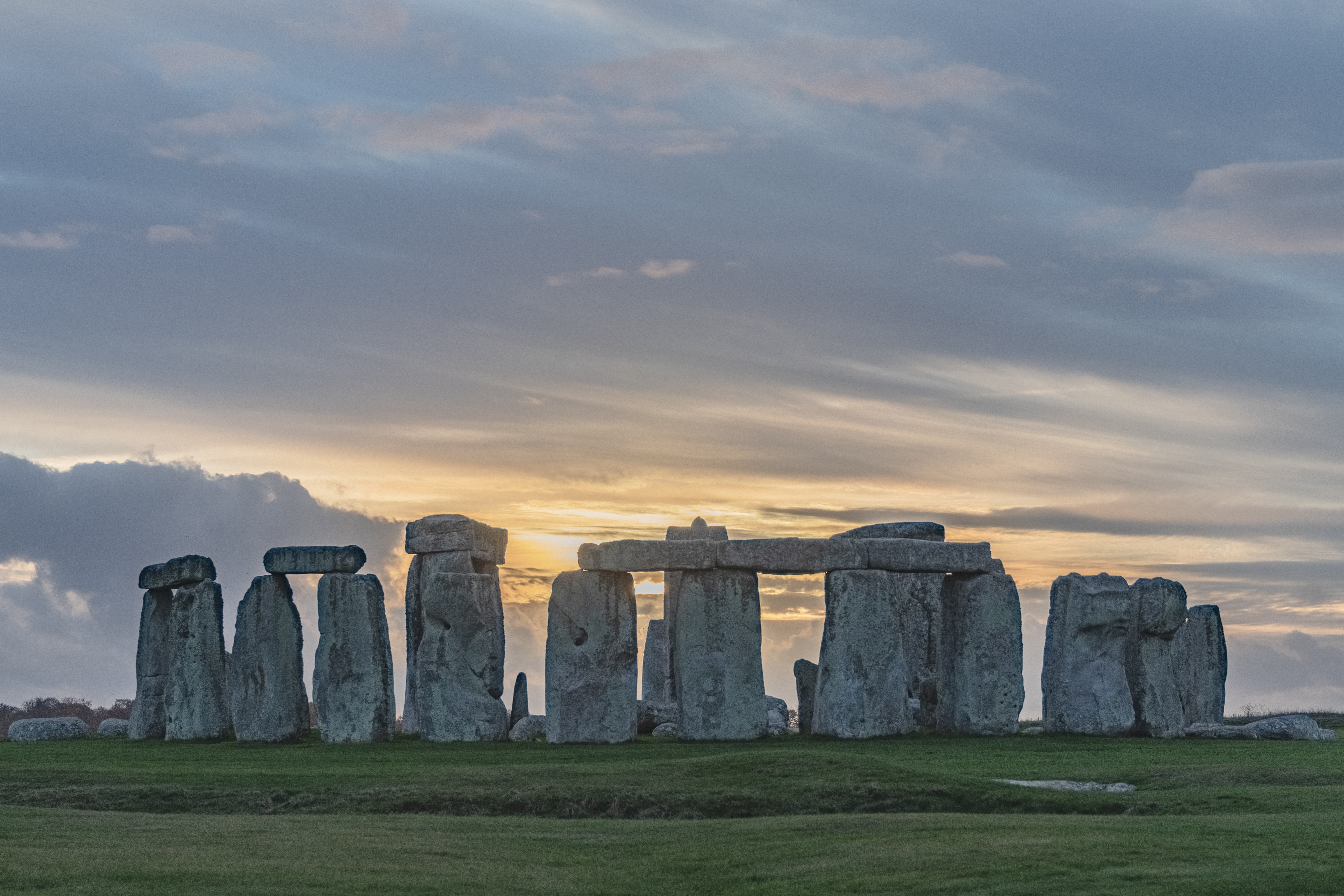 Stonehenge at dusk