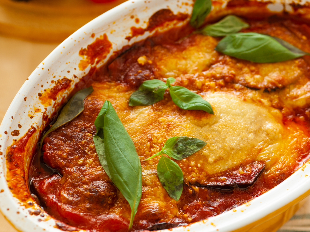Parmigiana di Melanzane dish
