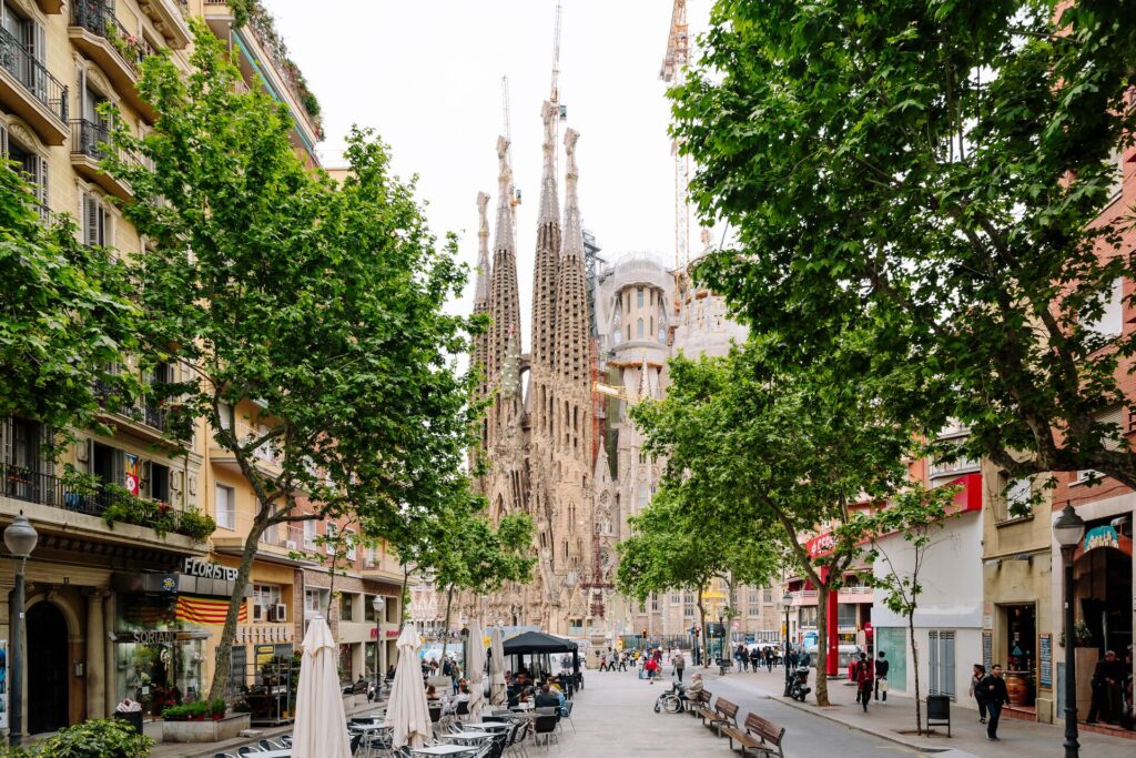 The Sagrada Familia in Barcelona