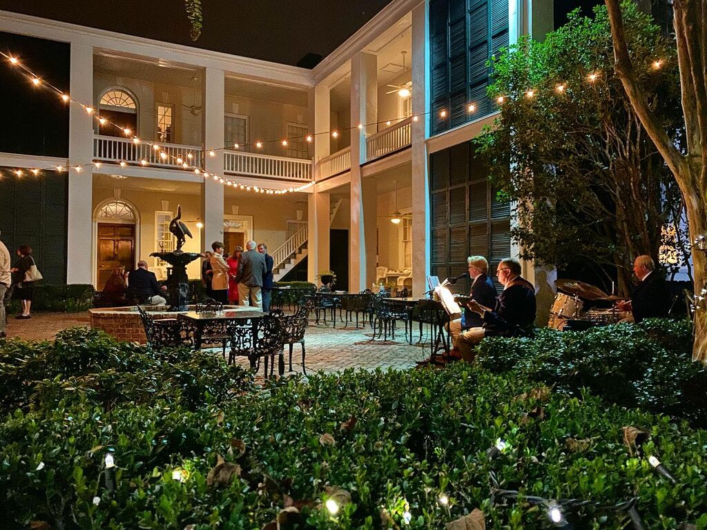 Terrace Monmouth Historic Inn Natchez Louisiana USA