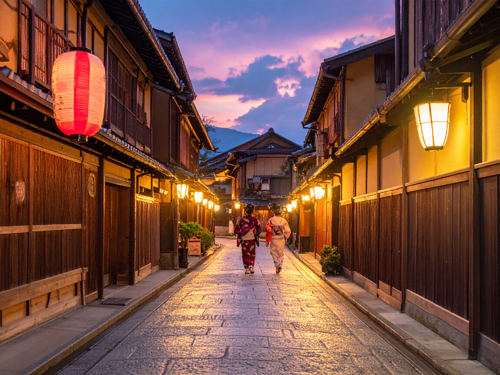 Kyoto city alley