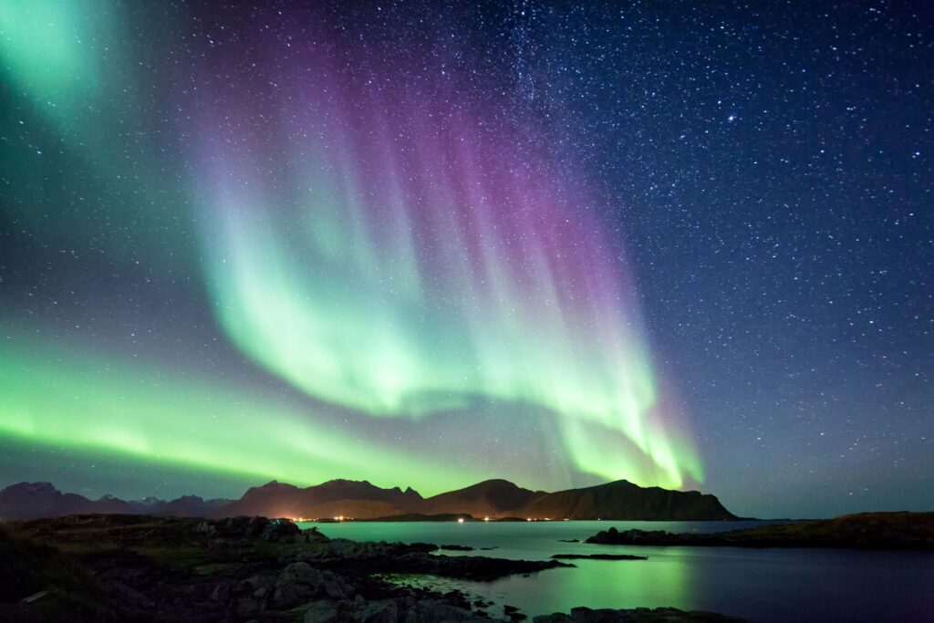 Northern lights in Norway