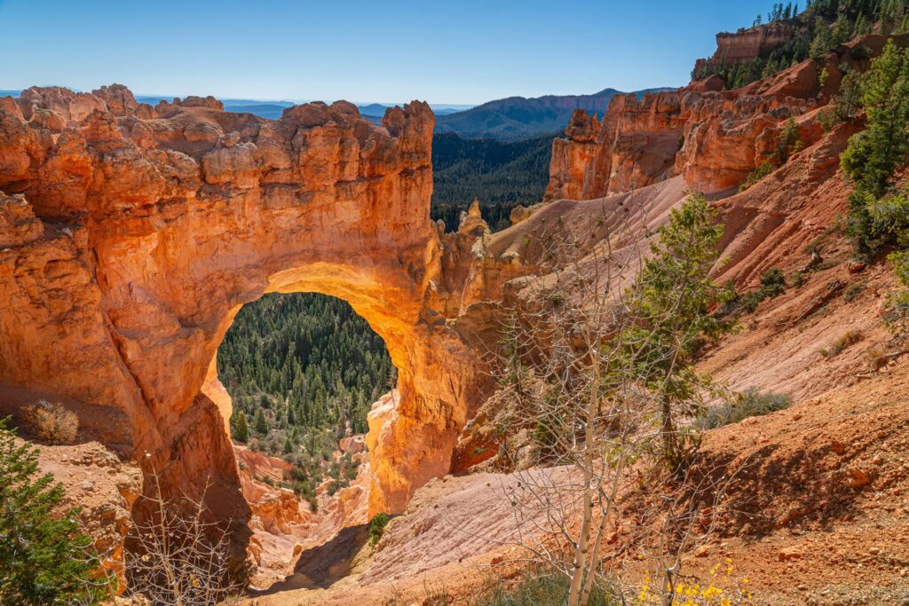 Photo of the Natural Bridge in Bryce Canyon National Park