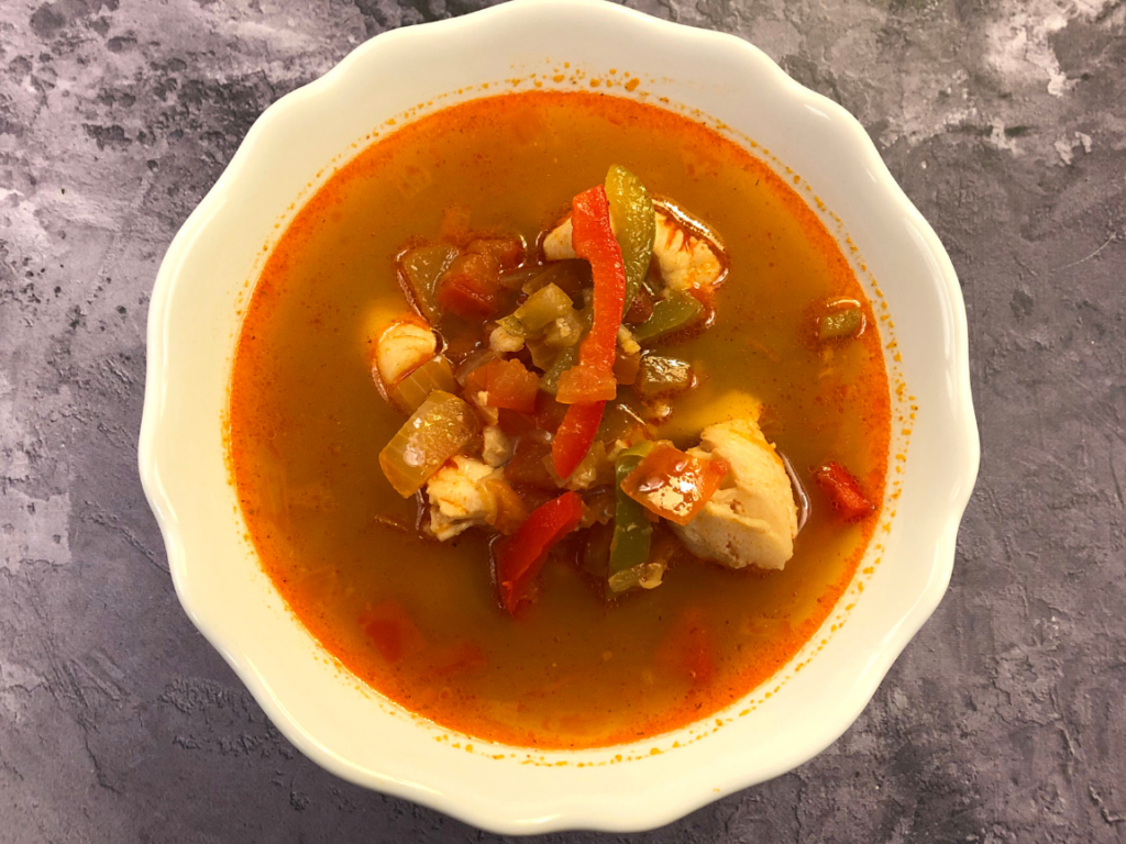 Halászlé - fisherman's soup bowl