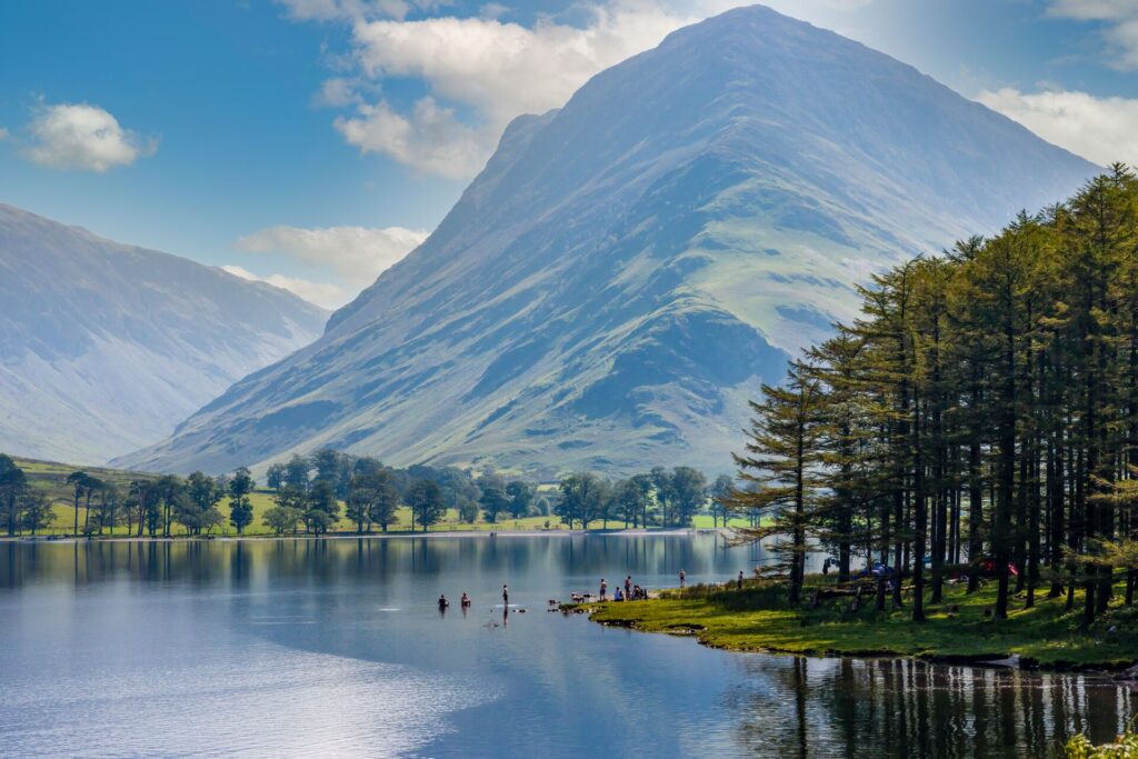 Large lake in England's Lake District