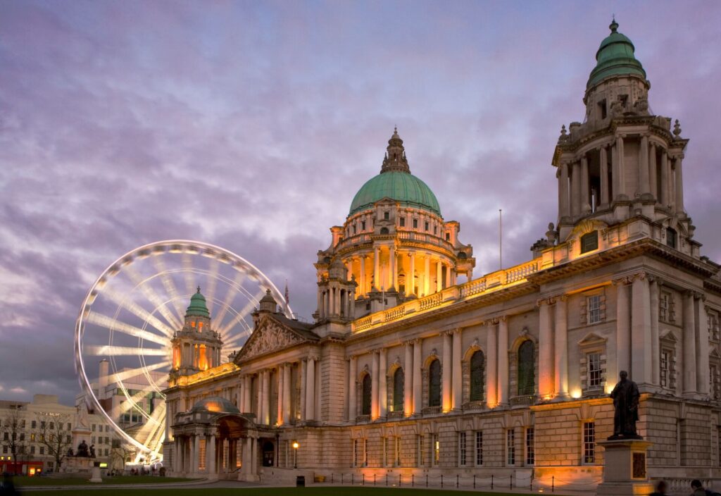 Belfast City Hall, Northern Ireland.