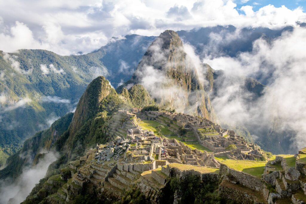 Machu Picchu Inca Ruins in the Sacred Valley, Peru