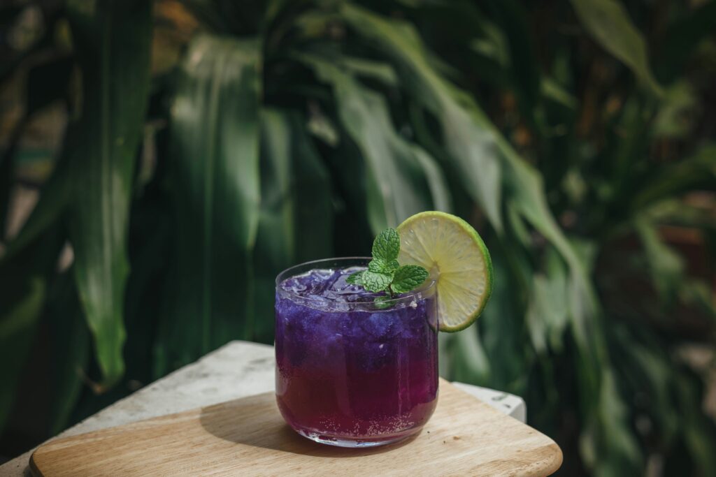 Purple Rain cocktail