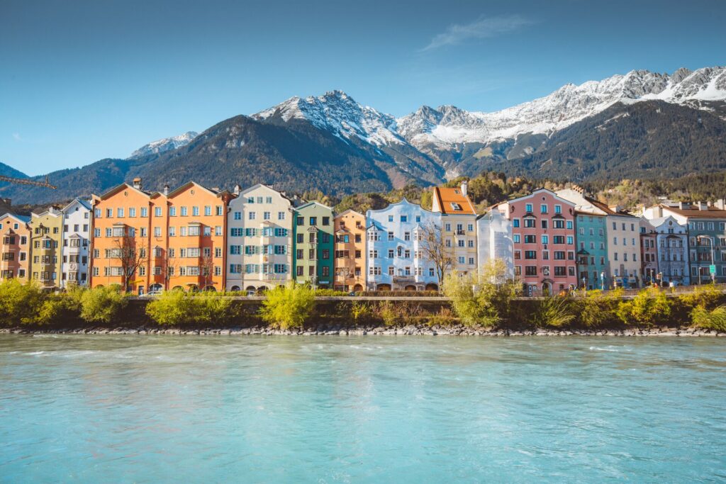 city of innsbruck on the river