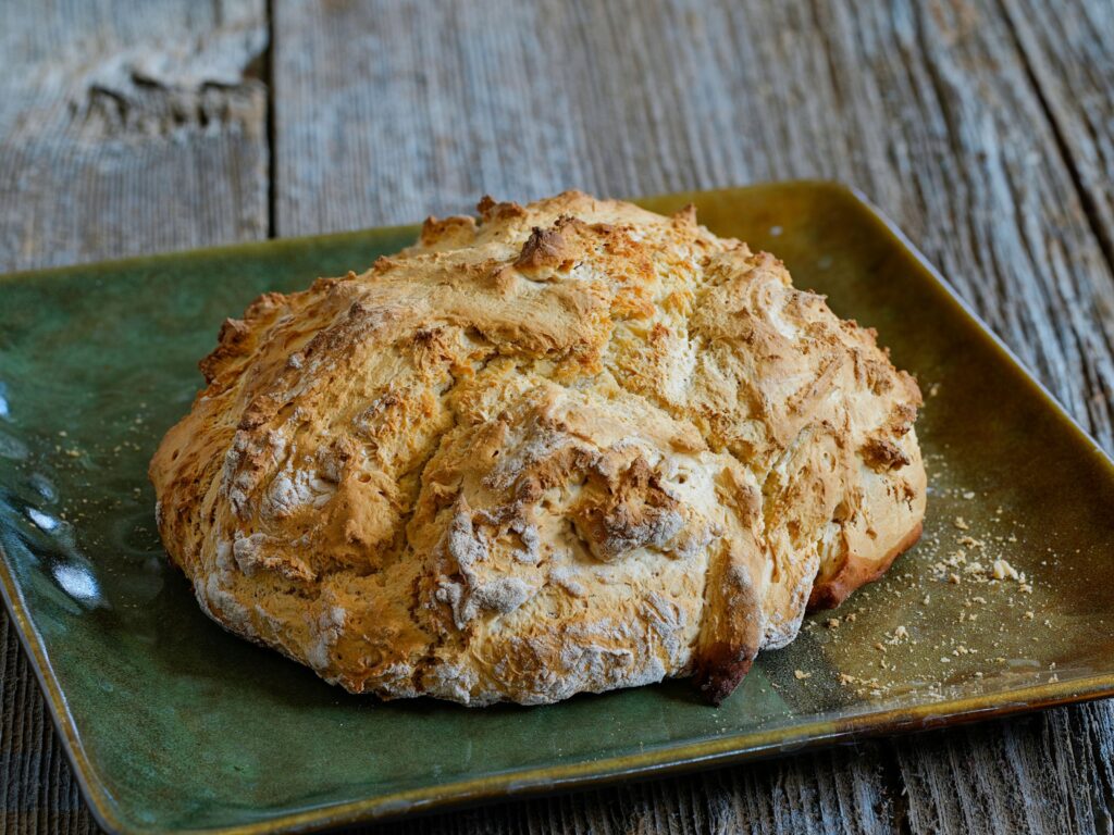 Loaf of Irish soda bread