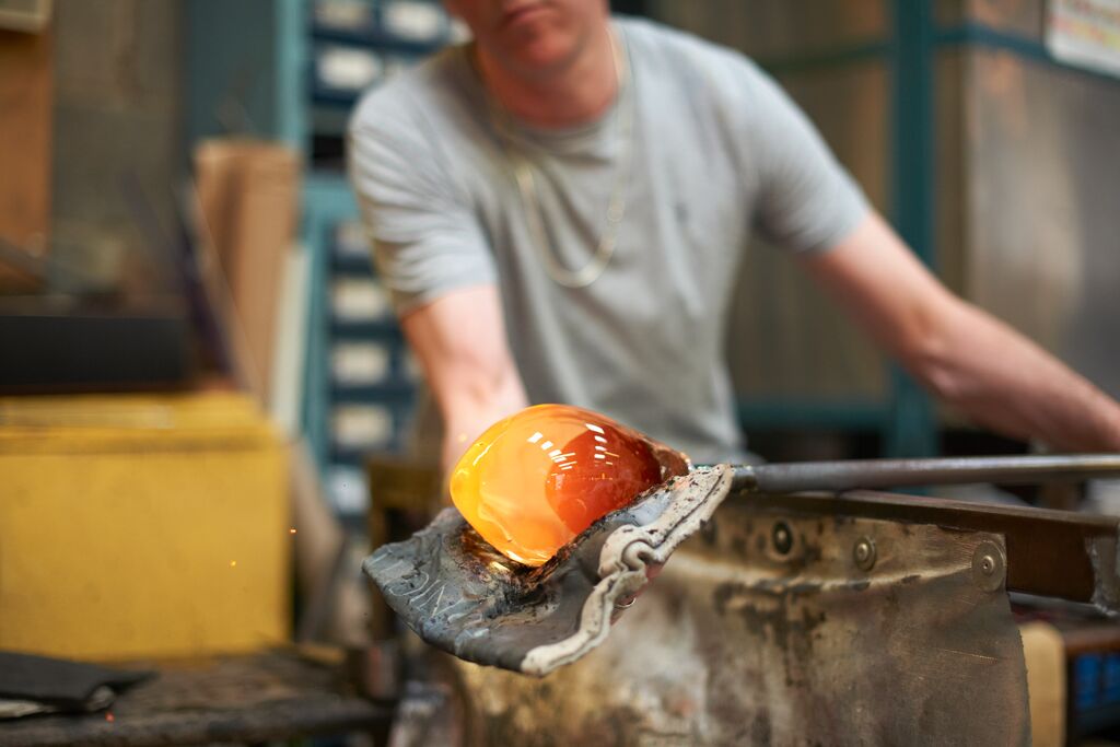 venice glassblowing