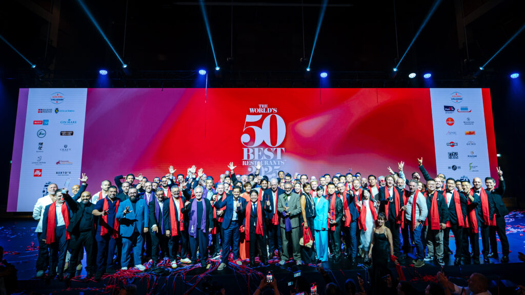 The World's 50 Best Restaurants 2025 Group shot