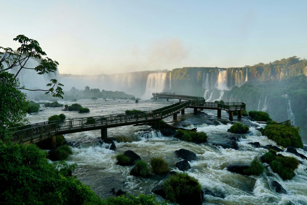 Iguazu Falls viewing platform