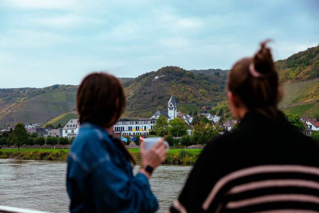 guests on board trafalgar river cruise