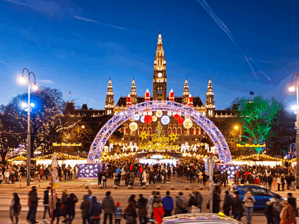Rathausplatz-Christkindlmarkt.