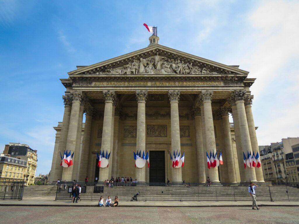 Exterior of the Panthéon de Paris