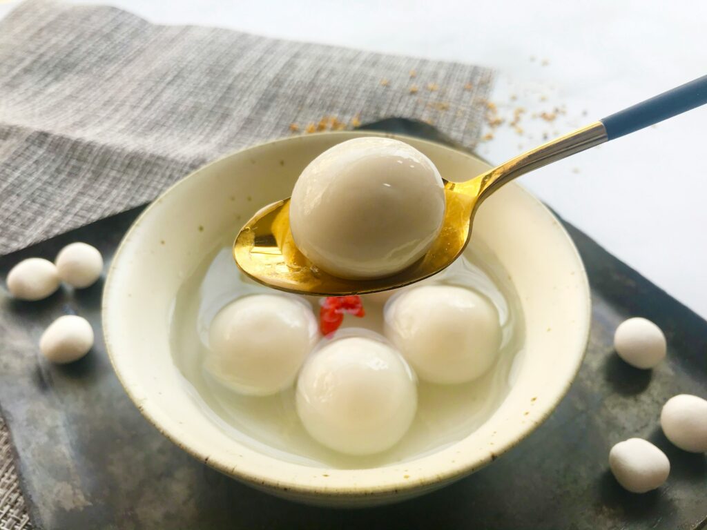 tang yuan rice balls
