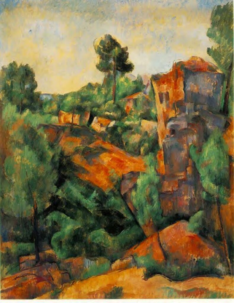 Paul Cezanne painting