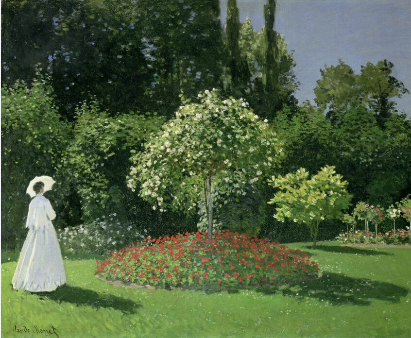Monet painting