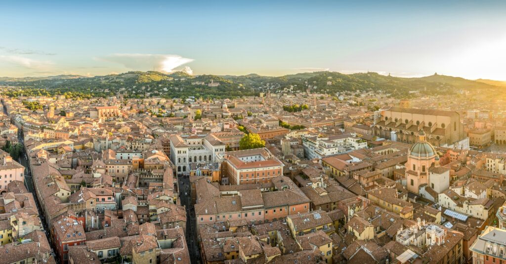 bologna city skyline