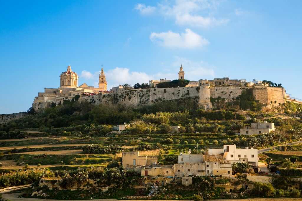 Mdina, medieval town in Malta