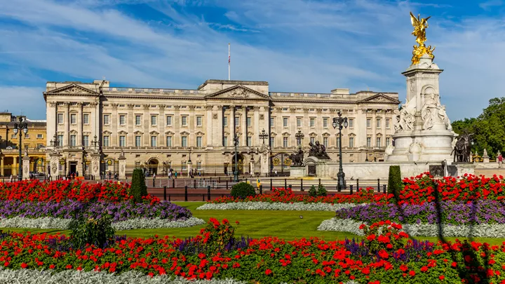 Buckingham Palace in London, England