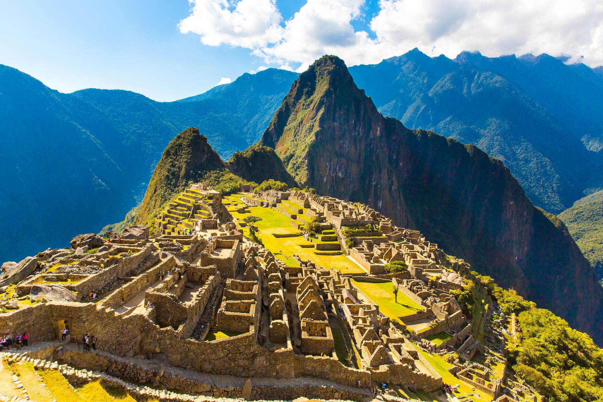 Majestic Mountain Landscape, Machu Picchu, Peru