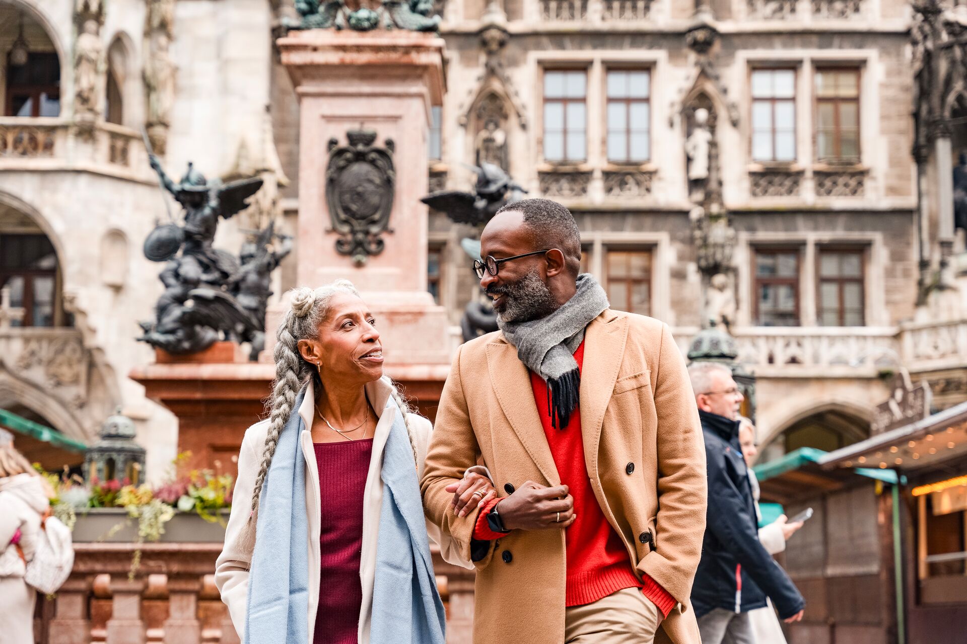 Large Guests Exploring Munich