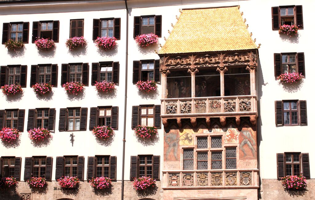 Golden Roof In Innsbruck, Austria