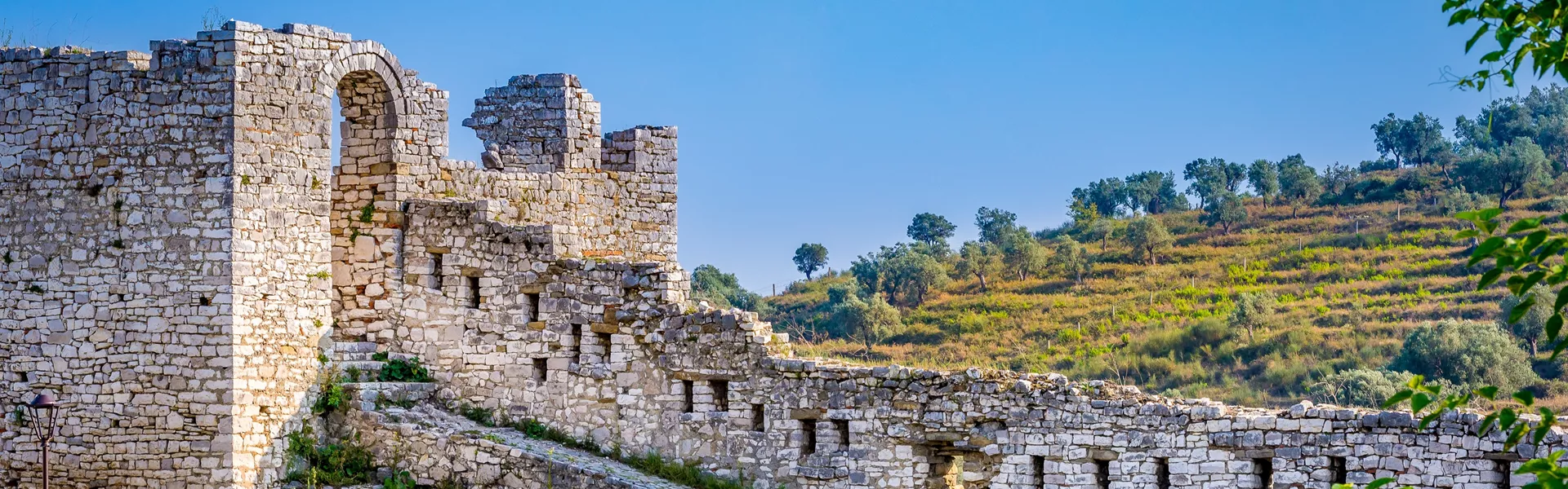 Fortress in Berat, Albania