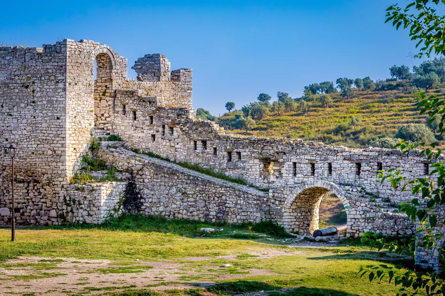 Fortress in Berat, Albania