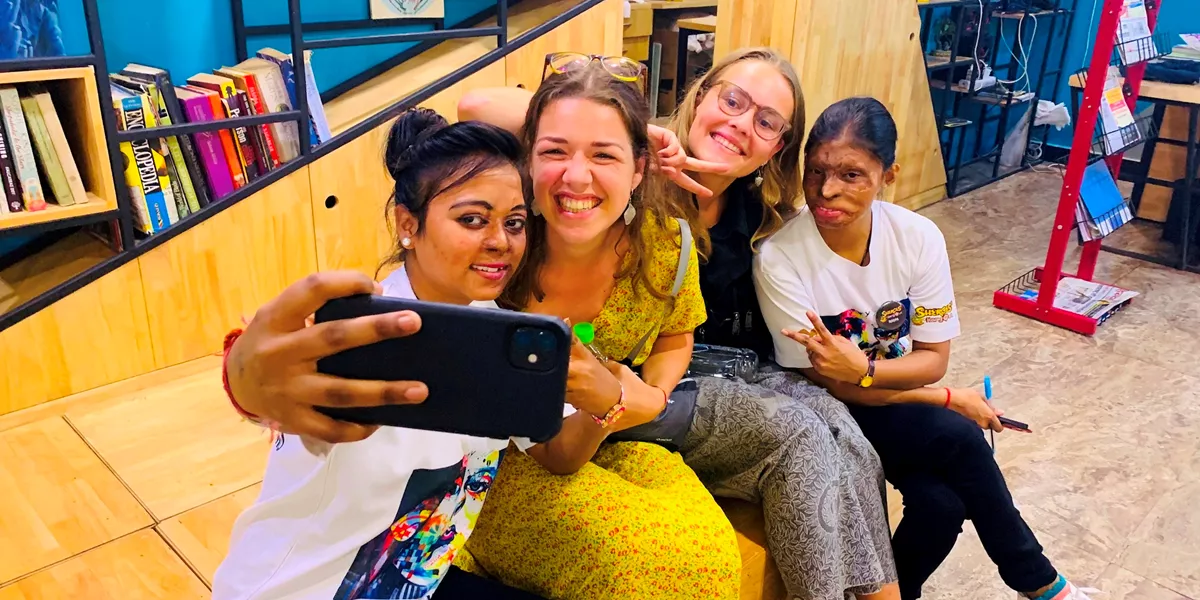 Mtm Sheroes Cafe Agra India 1