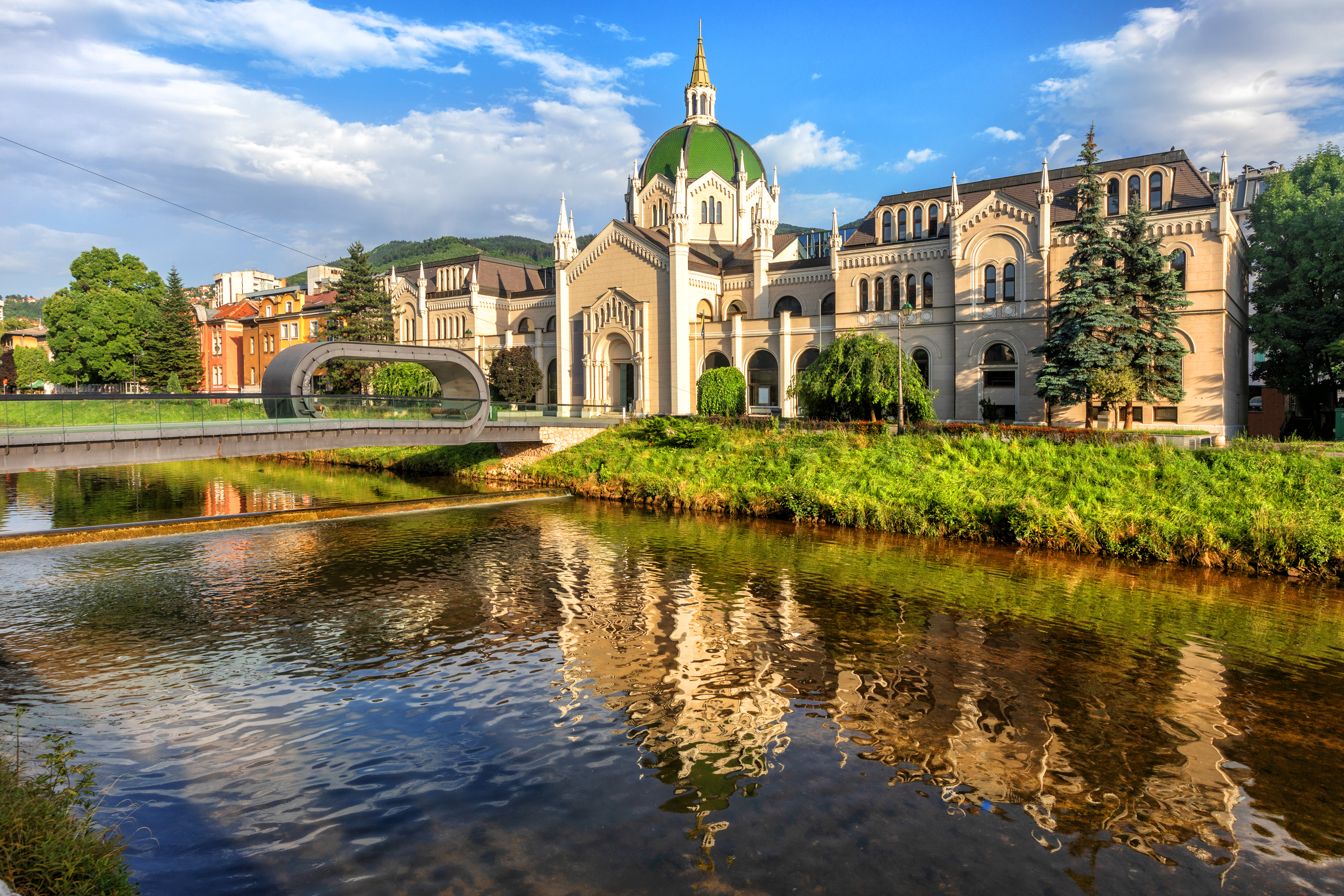 View Of The Historic Centre Of Sarajevo , Bosnia And Herzegovina 1132770889