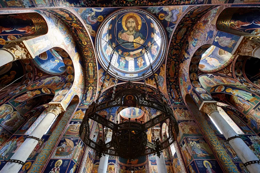 Serbian Kings Pantheon in Topola, Serbia