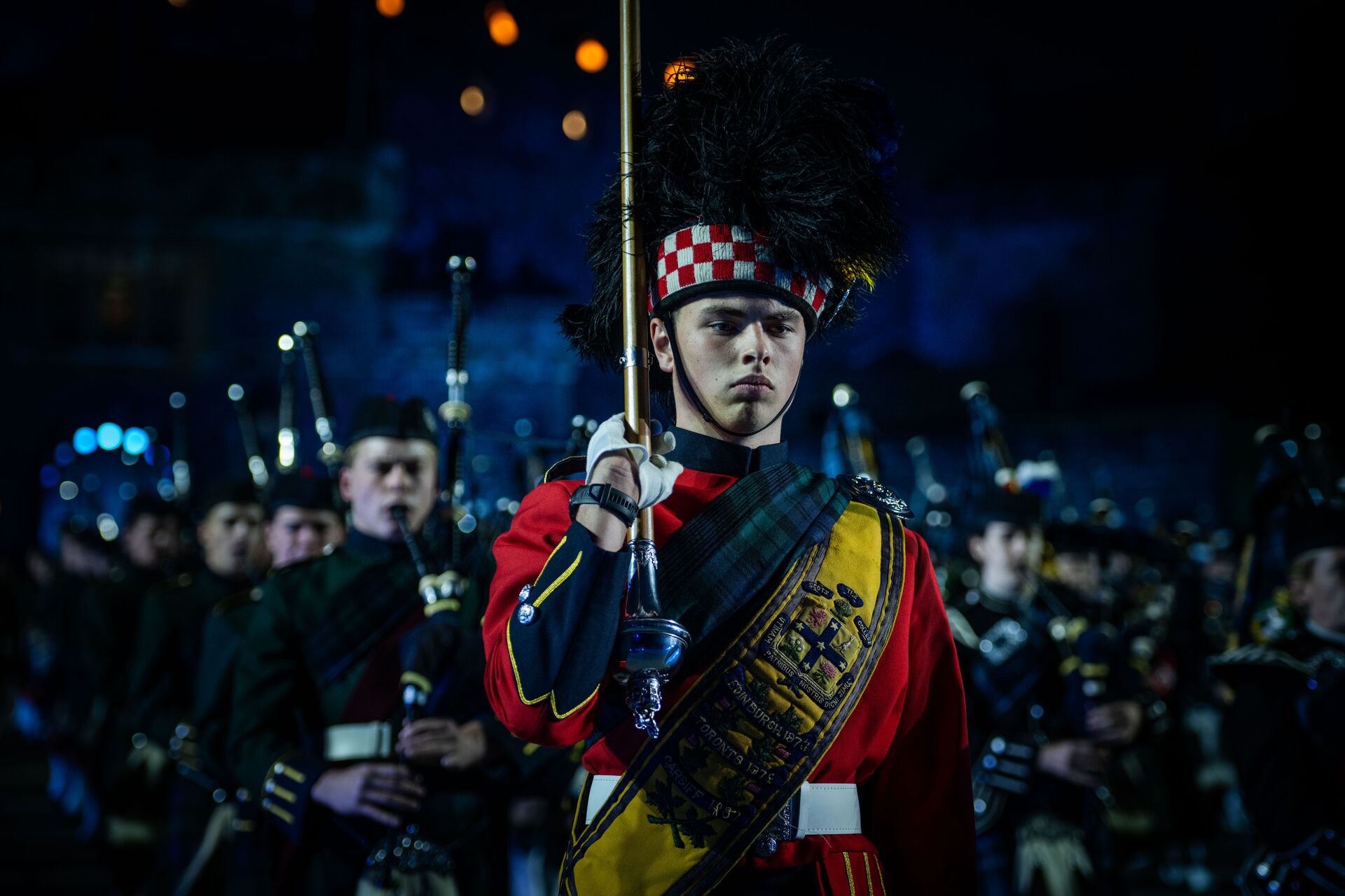 Large The Royal Edinburgh Military Tattoo© Massed Pipes And Drums