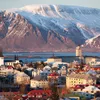 View Over Reykjavik Iceland Capital City