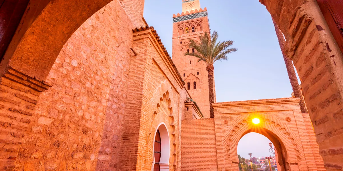 Koutoubia Mosque in Marrakesh, Morocco