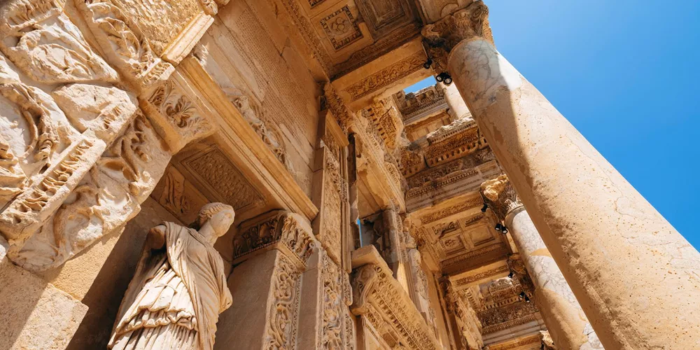 Celsus Library In Ephesus, Turkey