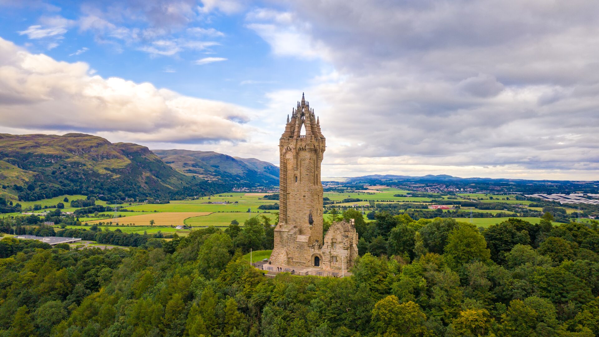 National Wallace Monument in Stirling, Scotland