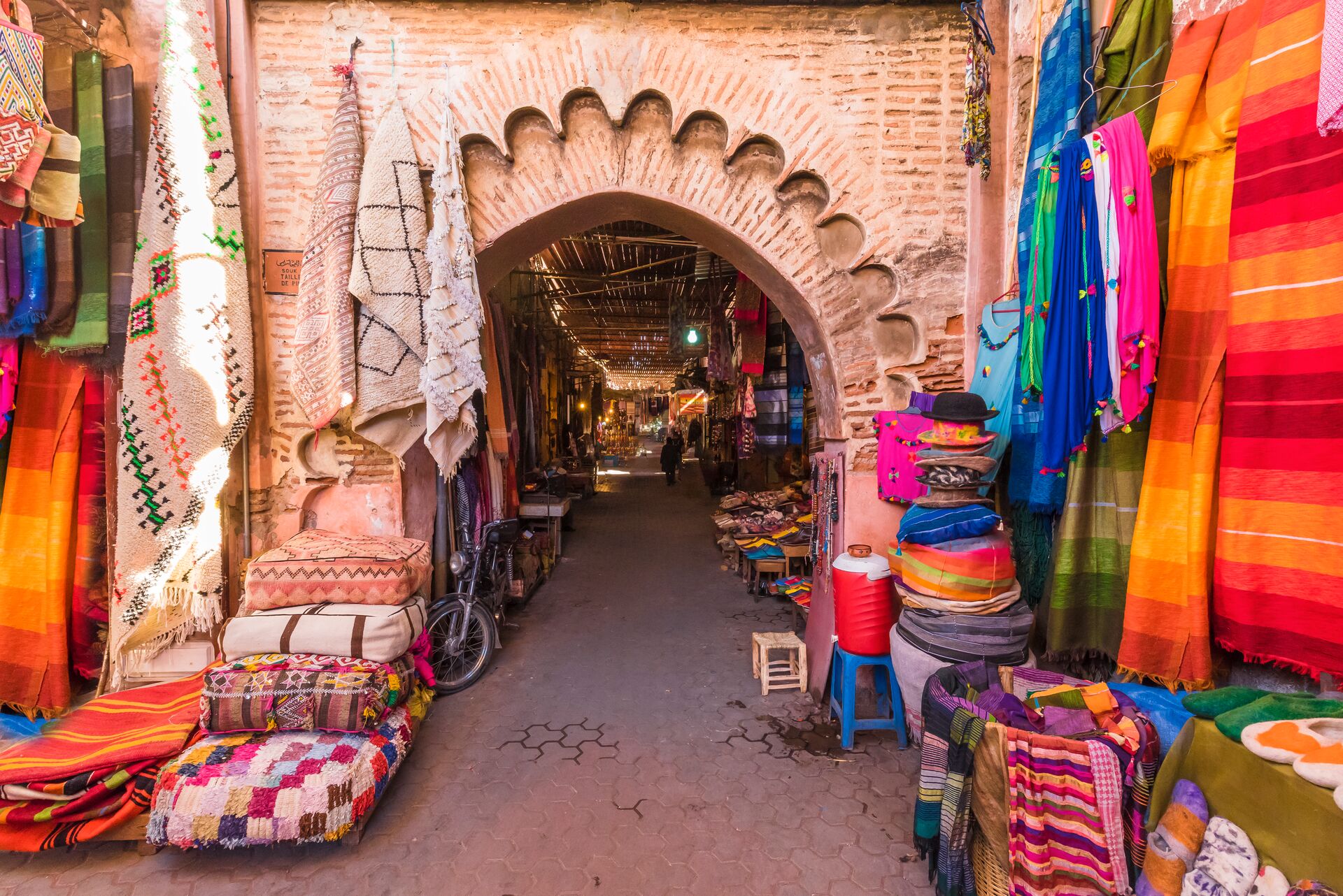 Jamaa El Fna Market in Marrakesh, Morocco