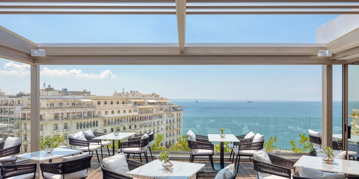 Large Electra Palace Thessaloniki Greece Orizontes View