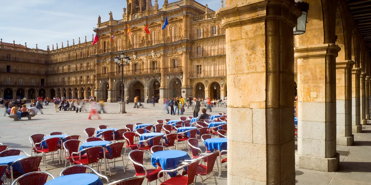 Spain, Salamanca, Plaza Mayor 200448224 001
