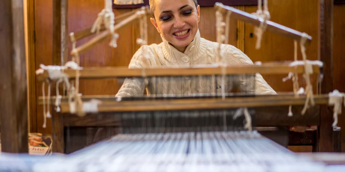 Marta Weaving Perugia Italy 1