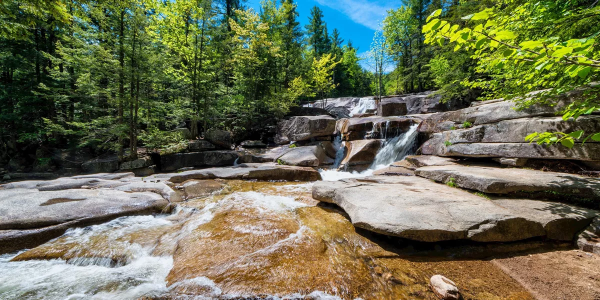Diana's Baths in Acadia National Park, New Hampshire, USA