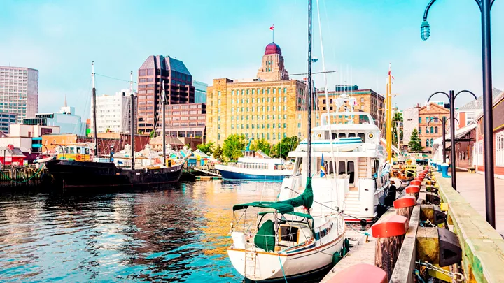 Harbour in Halifax, Canada