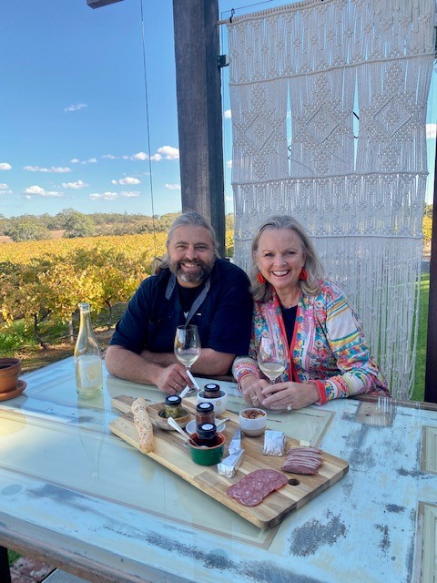 Lyndey With David Franz