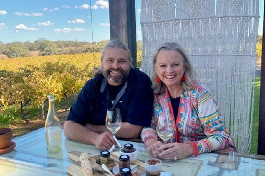 Lyndey With David Franz